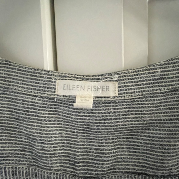 Eileen fisher  hemp blend organic button down dress - Picture 2 of 2